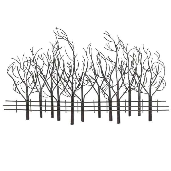 Andover Mills™ Metal Field of Twelve Trees Wall Decor & Reviews Wayfair